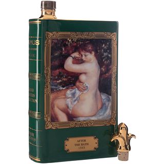 Camus Special Reserve. Grand Master Collection. Cognac. France. Licorera de ceramica con diseño del artista Pierre - Auguste Renoir.