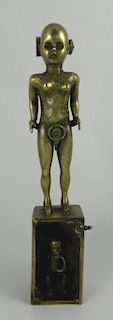 Richard L. Parsons bronze sculpture
