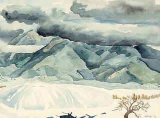 Dean Porter, Untitled (New Mexico Landscape), 1976