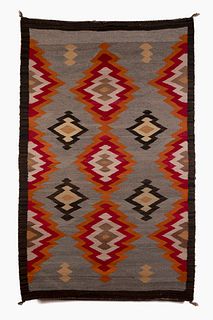 Diné [Navajo], Crystal Textile, ca. 1915-1930