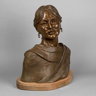 Mary Scholes Bryan Forsyth, Untitled (Indian Woman Bust)