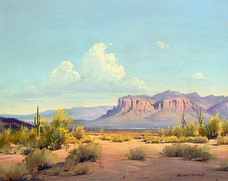 Norman Yeckley, Saguaros and Mesa