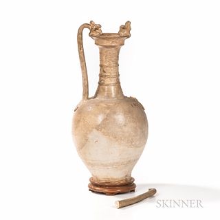 Straw-glazed Pottery Amphora