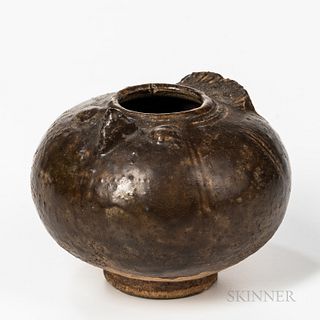 Brown-glazed Pottery Jarlet