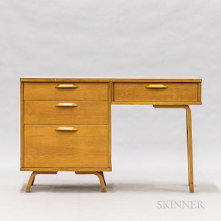 Mid-century Maple Desk