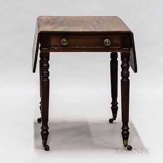 Federal-style Mahogany Pembroke Table