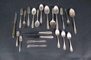 Group of Sterling "Manchester" Pattern Flatware 