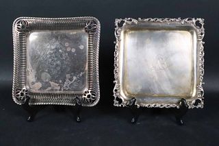 Theodore B Starr Petite Sterling Square Tray 