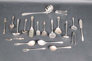 Group of Silver Plated Flatware
