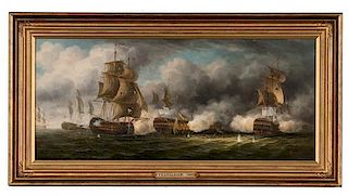 Trafalgar - 1805 by James Hardy III 