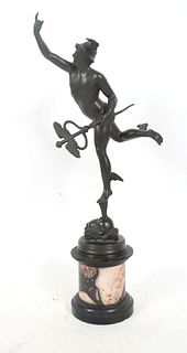 Bronze Sculpture of Mercury, After Giambologna