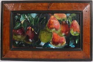 Joe Wilder, Acrylic on Panel, "Pear Tree"