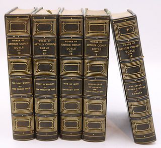 23 Volumes of the Works of Sir Arthur Conan Doyle