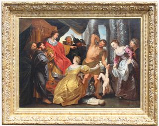 Manner of Rubens, "The Judgement of Solomon"