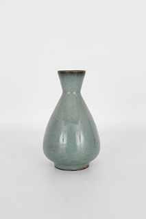 Chinese Jun-Type Glazed Vase