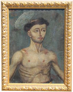 Early Old Master Painting of Young Man