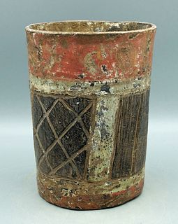 Maya Cylinder - El Salvador, ca. 400 - 700 AD