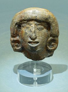 Maya Head - Guatemala, ca. 400 - 700 AD