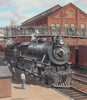 J. Craig Thorpe (B. 1948) Pennsylvania Locomotive