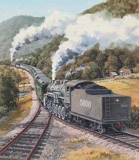 J. Craig Thorpe (B 1948) North Carolina Locomotive