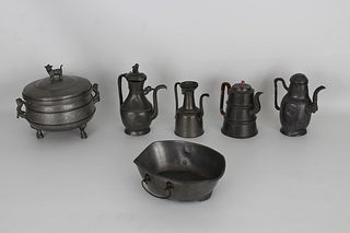 (6) Chinese Spelter Articles