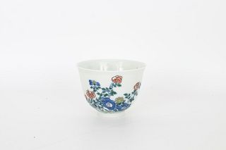 (2)  Chinese19th C. Porcelain Cups, Marked