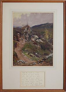 LIONEL EDWARDS (1878-1966): YOUR HILLS AND YOUR GLENS