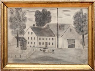 AMERICAN SCHOOL: EAGLE HOTEL, 1848