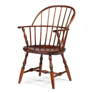 Knuckle Arm Windsor Chair 
