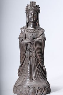 Chinese Bronze Guanyin