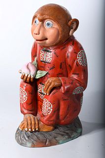 Chinese Porcelain Monkey