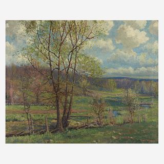 Charles Curtis Allen (American, 1886-1950) New England Spring