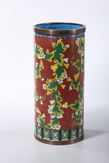 Chinese Cloisonne Enamel Hat Stand