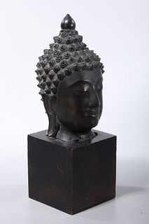 18th to 19th Century Thai Head of Buddha