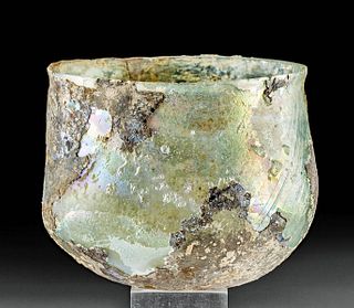 Roman Glass Carinated Vessel, ex-Bonhams