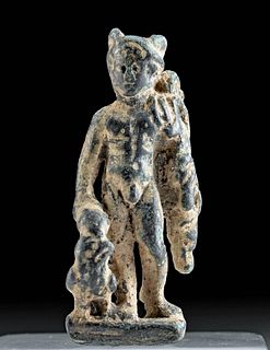 Roman Leaded Bronze Figure of Mercury