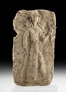 Old Babylonian Terracotta Plaque w/ Goddess Ashtoreth