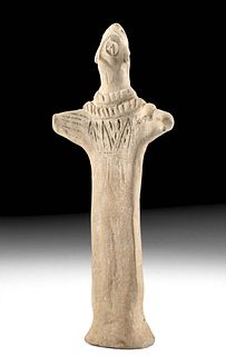 Syro-Hittite Pottery Idol of Goddess Astarte w/ TL