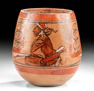 Maya Polychrome Jar w/ Dignitaries, ex-Arte Primitivo