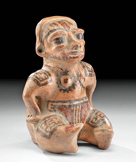 Costa Rican Guanacaste Pottery Figural Whistle