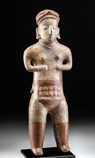 Huge Pihuamo Pottery Standing Female, ex-Messick