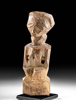 Mid 20th C. African Songye Wood Nkisi Figure