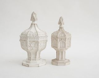 MINTON STONEWARE GOTHIC FONT AND COVER