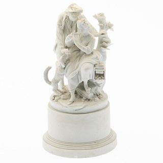 Parian Figural Group of a Courting Couple