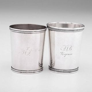 Cincinnati Coin Silver Julep Cups 