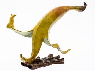 Jack Hill, Painted Bronze Banana and Glove