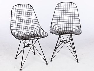 Pair of Eames Eiffel Tower Chairs by Herman Miller
