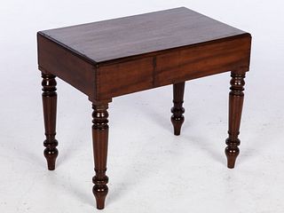 Victorian Mahogany Stool/Side Table