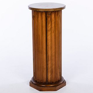 Modern Wood Pedestal