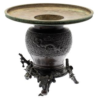 Japanese Bronze 3-Part Usabata